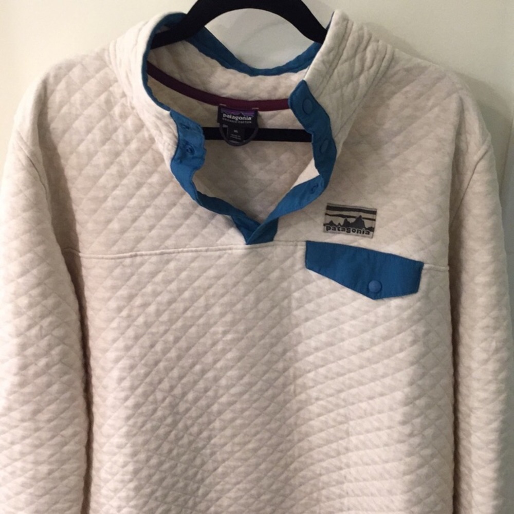 Size XL Patagonia Quilted Organic Cotton Pullover